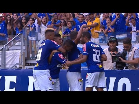 Gol de Alisson - Cruzeiro 1 x 0 Guarani-MG - Campeonato Mineiro 2016