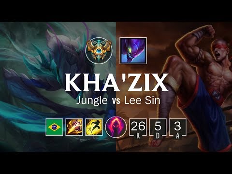 Kha'Zix Jungle vs Lee Sin - BR Master Patch 8.24