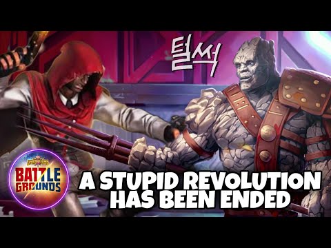 This rock is not a roadblock in the Battlegrounds! GodHood vs Korg (Victory Track) | MCOC