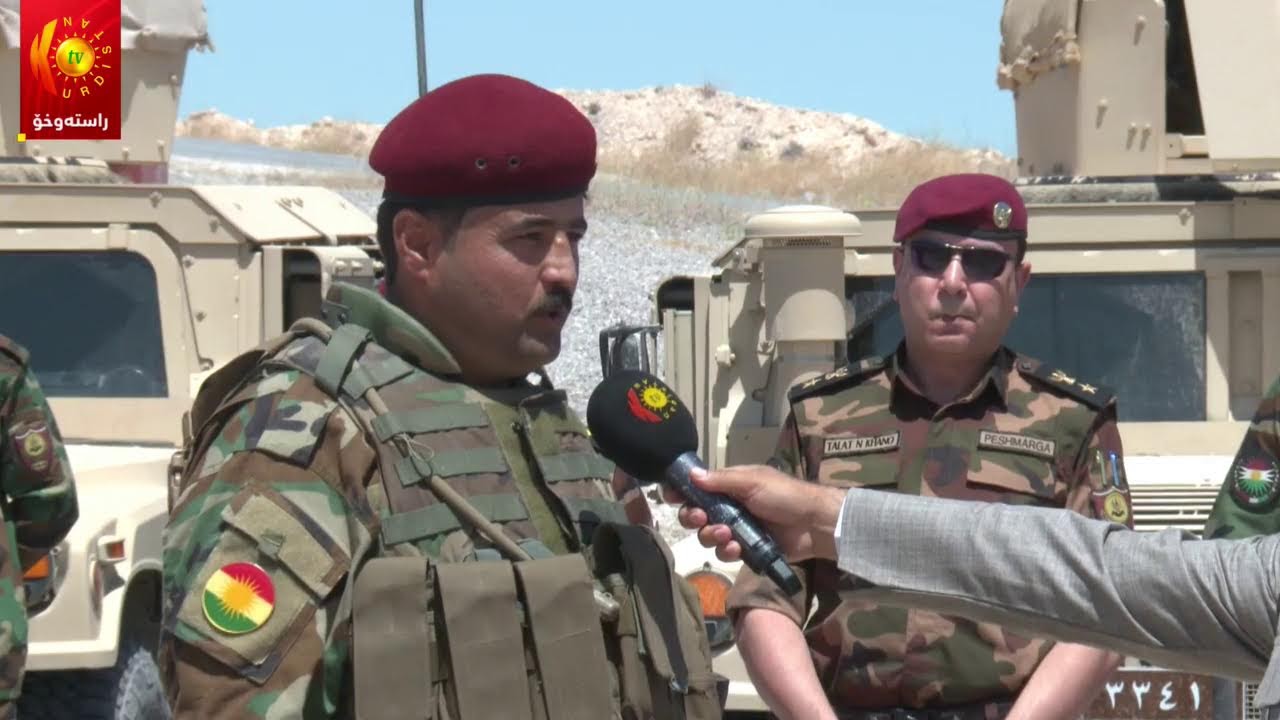 ڤیدیۆ | فەرماندە و پێشمەرگەکانی لیوای 14 لە بناری قەرەچووغ پەیامی جەژنەپیرۆزی ئاراستەی کوردستانییان دەکەن