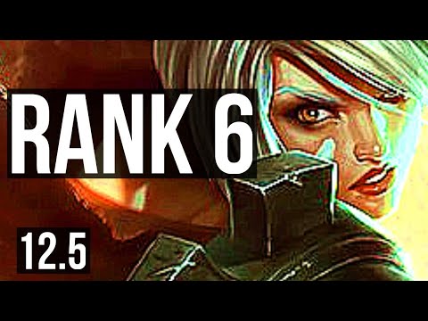 RIVEN vs ZIGGS (MID) | Rank 1 Riven, Rank 6, 6 solo kills, 300+ games | EUW Challenger | 12.5