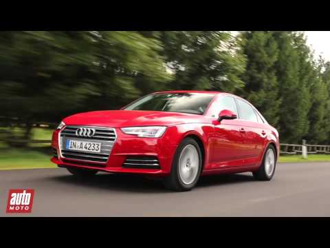 Audi A4 (2015) : Anneaux connectés - Essai vidéo