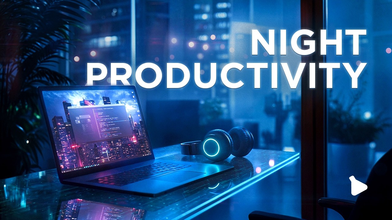 Night Work Music for Maximum Productivity and Deep Focus