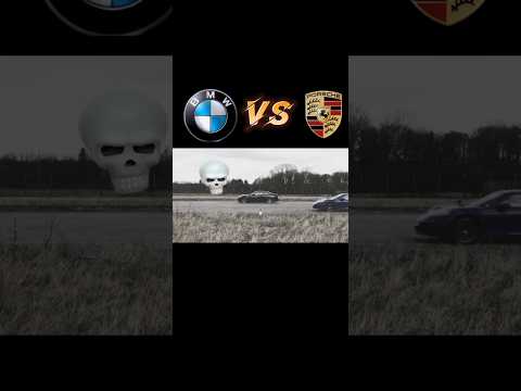 Bmw m4 vs Porsche 911 drag race 🥶 #bmw #bmwedits #caredit #shorts