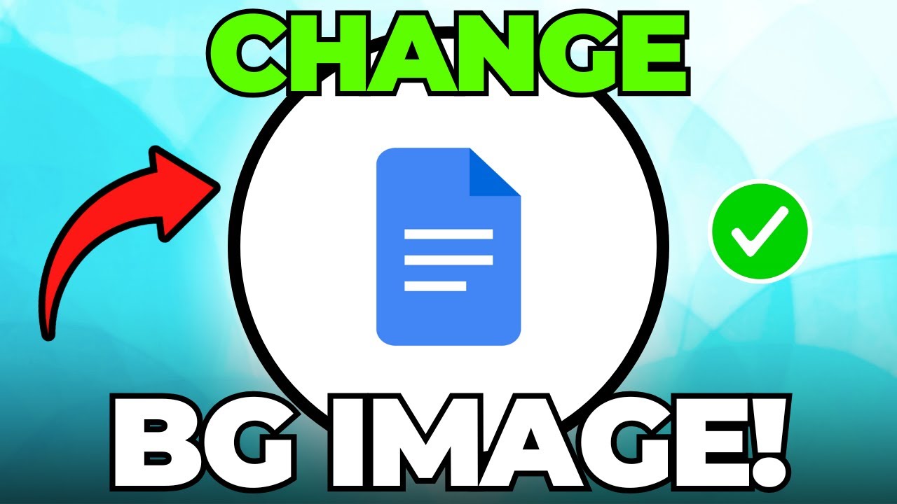 How to Change Background Image in Google Docs