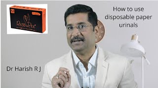 Rest in Pee - Disposable paper urinals - Benefits, how, who and when to use paper urinals - @rjh