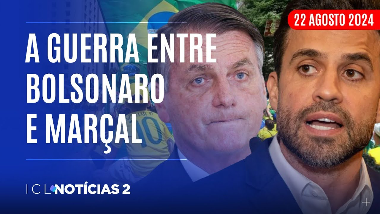 MARÇAL DISPARA NAS PESQUISAS E AMEAÇA LIDERANÇA DE BOLSONARO NA DIREITA - ICL NOTÍCIAS 2 AO VIVO