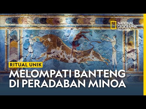 Sejarah Peradaban Minoa: Ritual Lompat Banteng demi Meraih Kesuburan