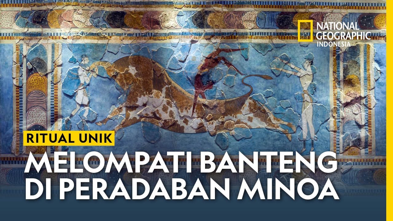 Sejarah Peradaban Minoa: Ritual Lompat Banteng demi Meraih Kesuburan