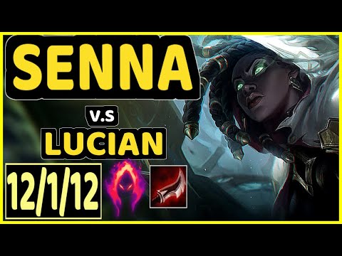 SEDRION (SENNA) vs LUCIAN - 12/1/12 KDA BOTTOM ADC CHALLENGER GAMEPLAY - EUW