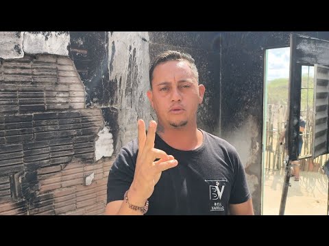 TENÓRIO PB HOMEM COLOCA FOGO EM CASA COM CRIANÇA DENTRO GRAÇAS A DEUS A CRIANÇA ESCAPOU 