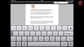 Adobe Reader App for iOS - iPad iPhone and iPod touch
