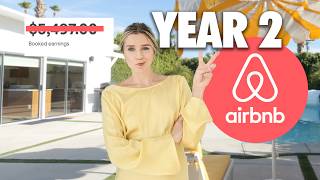 How Much My Airbnb Made In Year 2! (Did we finally make money?)