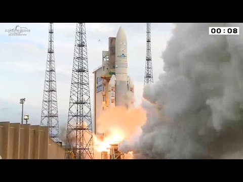 Ariane 5 flight VA225 liftoff