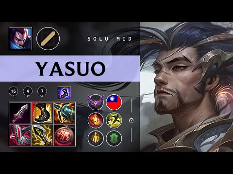 Yasuo Mid vs Galio - TW Master Patch 26.02