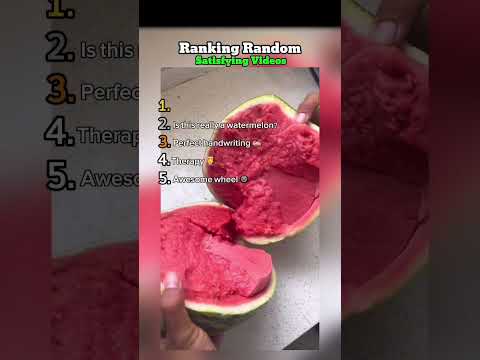 Ranking Random Satisfying Videos    #best #shorts #tiktok