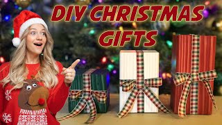 DIY Christmas Gifts Blocks - Last Minute Beginner Woodworking DIY Christmas Gifts Home Decor