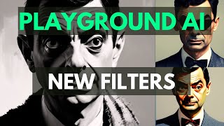 5 brand new filters for a free ai image generator | Playground AI - New filters (Part 6)