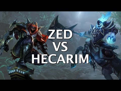 LoL: Zed vs Hecarim