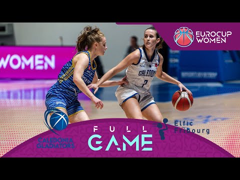 Caledonia Gladiators v BCF Elfic Fribourg | Full Basketball Game | EuroCup Women 2024-25