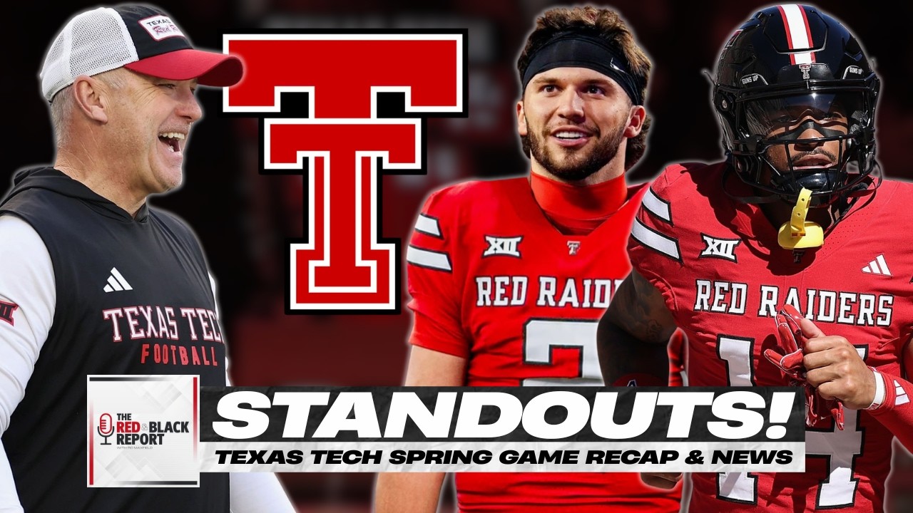 Texas Tech Football News: Post Spring Game Standouts & Depth Chart Update!