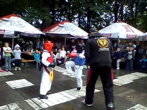 Szymon Dębski vs Dominik Matusz - OYAMA KARATE OŚWIĘCIM