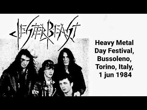 Jester Beast - Heavy Metal Day Festival, Bussoleno, Torino, Italy, 1 jun 1984 (Italy, Metal, Thrash)