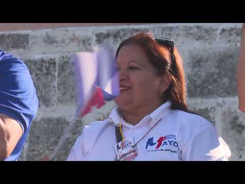 En #LasTunas desfilaron hoy por la Patria