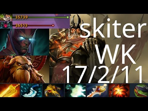 skiter Wraith King vs Terrorblade, Leshrac, Batrider - Liquid vs Tundra g2 DPC dota2