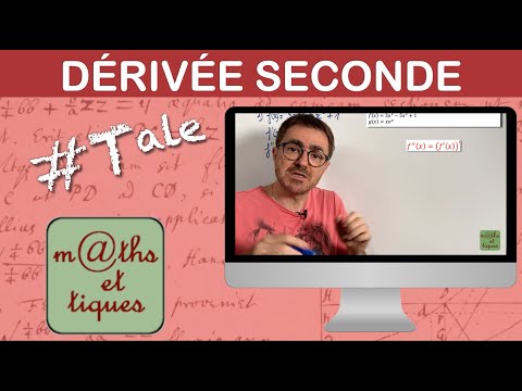 Déterminer la DÉRIVÉE SECONDE d'une fonction - Terminale