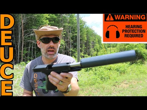 How Loud is a 45 Suppressed?