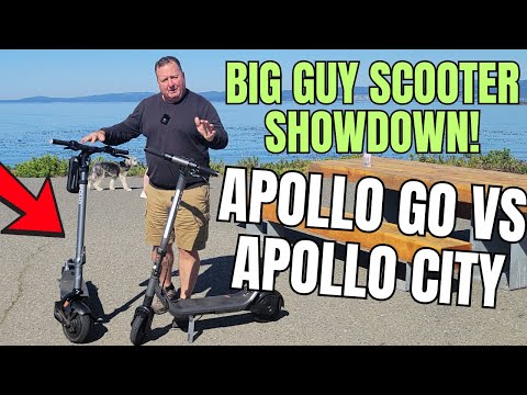 Big Guy Scooter Showdown! Apollo City or Apollo Go for Larger Riders?