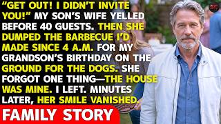 “Get Out! I Didn’t Invite You,” My Son’s Wife Yelled—In The House I Owned, At My Grandson’s Party
