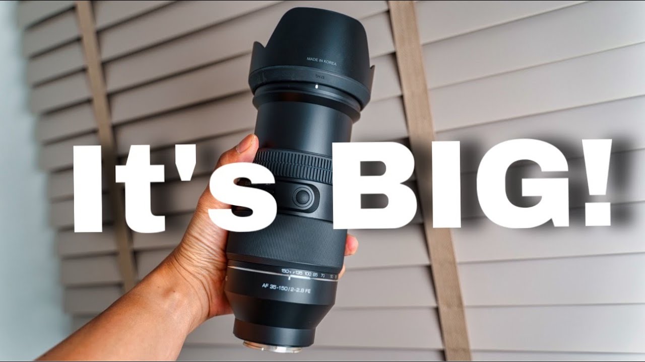 Unboxing Samyang 35-150mm F2-2.8 FE
