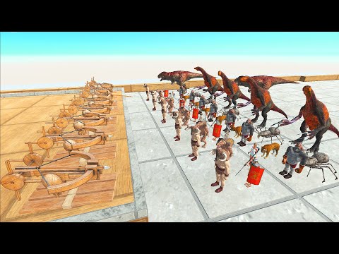 8x GIANTS BALLIST VS UNITS SQUAD | ANIMAL REVOLT BATTLE SIMULATOR