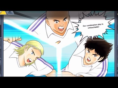 PVP !!! Galaxy Combination (Real Madrid) R Carlos, Guti & Morientes | Captain Tsubasa Dream Team