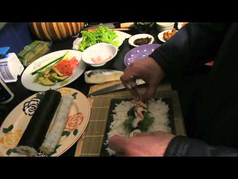 Harumi's Kitchen Episode 3 - Volcano Sushi with Xiaoshu Qiu