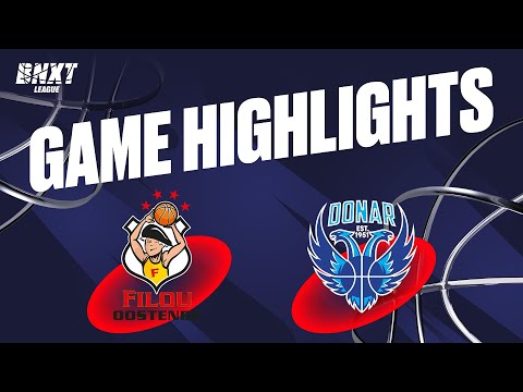 Filou Oostende vs. Donar Groningen - Game Highlights