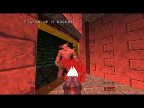 Doom 64 (2020) IL Speedrun - Pitfalls - WMD-Speed (2:58 IGT)