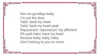 Cher - Takin&#39; Back My Heart Lyrics