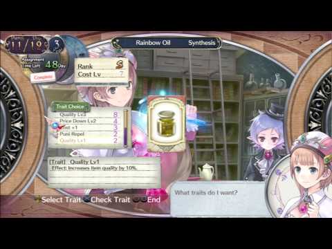 Atelier Rorona Plus - Making Cost Trait Supplements & Junk