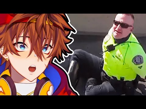 A Fake Cop Realizes He's Been Arrested | Kenji Reacts
