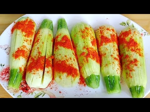 Quick and Crispy Healthy Zuccini Recipe/Zuccini is tastier than meat