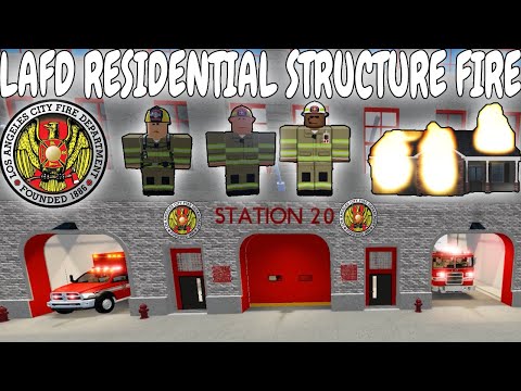 LAFD Station 20 FRCH Residential Structure Fire!
