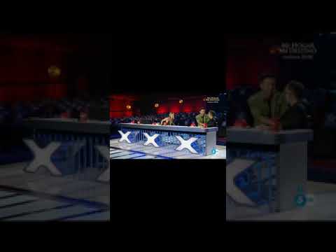Momentazo de Dani Martínez en #gottalent