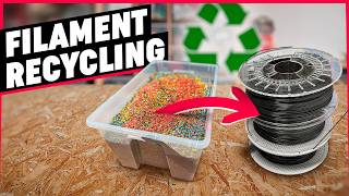 20kg PLA recycelt – lohnt sich der Aufwand?