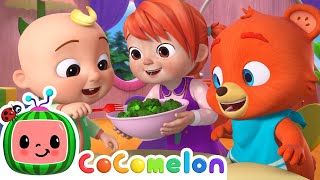 Yes Yes Vegetables (Baby Animal Version) | CoComelon Nursery Rhymes &amp; Kids Songs