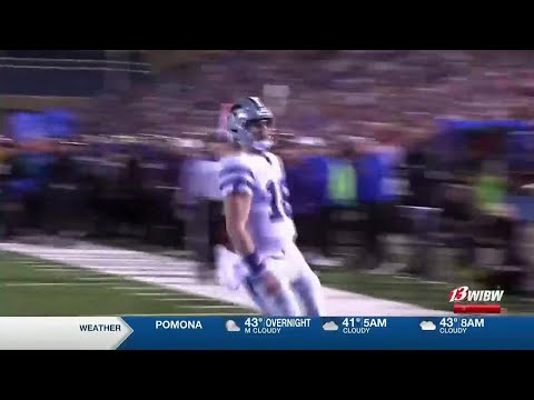 No. 21 Kansas State staves off No. 25 Kansas in primetime