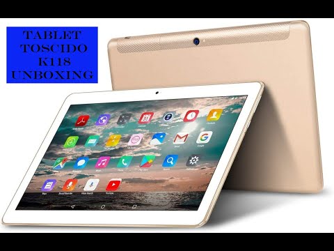 Unboxing Tablet Toscido K108 By o0o_Fc_Inter_o0o