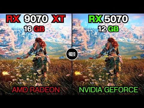 RX 9070 XT VS RTX 5070 + Ryzen 7 7800X3D | 20 Games Tested in 1080P, 1440P & 4K!